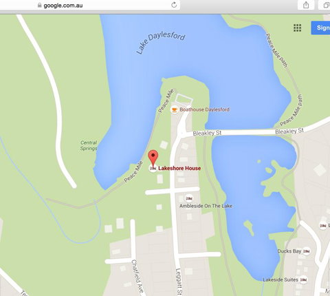 Lakeshore House, Daylesford - Hotel QLD 1
