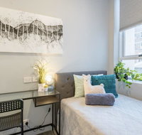 1 Private King Single Bed With En-Suite Bathroom In Sydney CBD Near Train UTS DarlingHarICCC hinatown - SHAREHOUSE - Hotel QLD