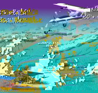 Scenic Flight - Great Barrier Reef Heart Reef Whitehaven Beach  Hill Inlet - Hotel QLD